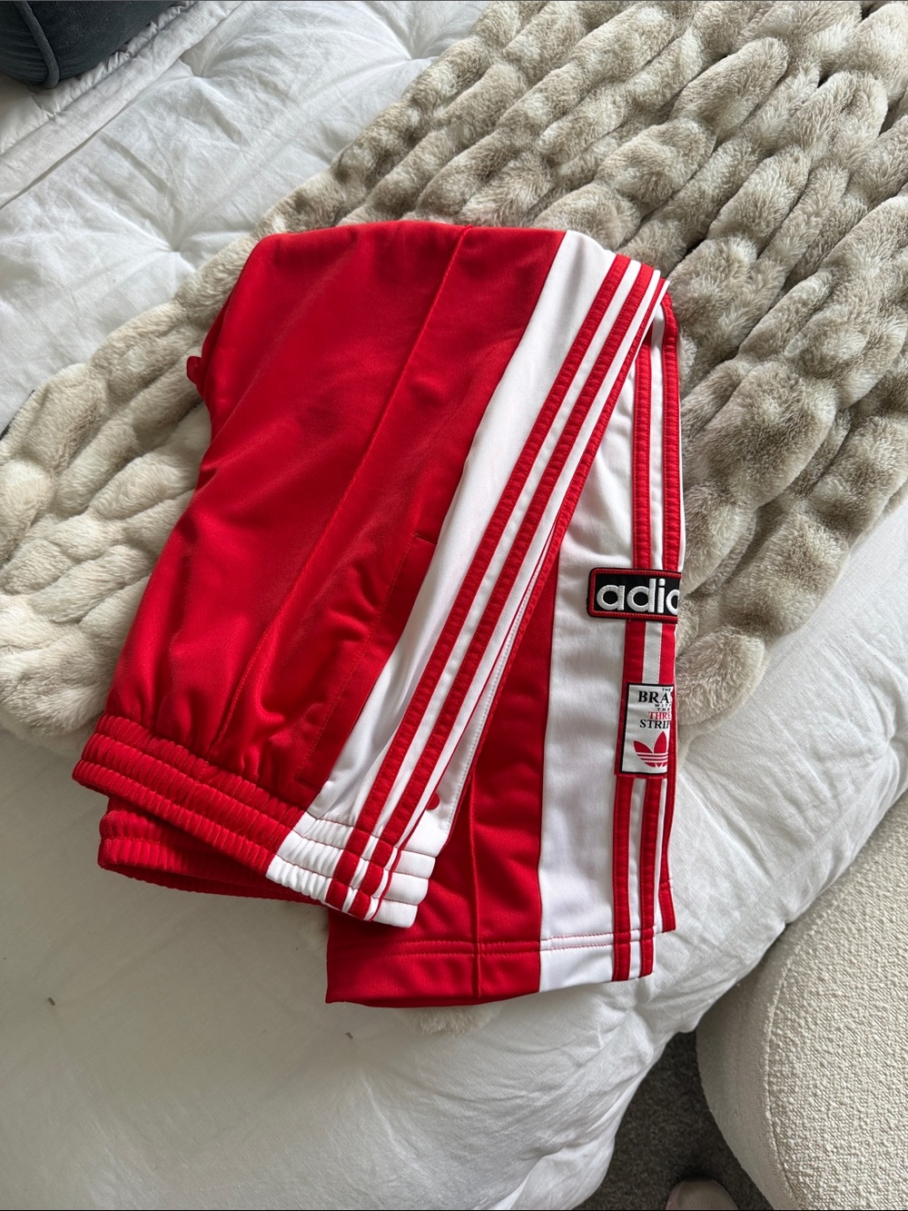 Adidas tearaway pant. Size 12/14